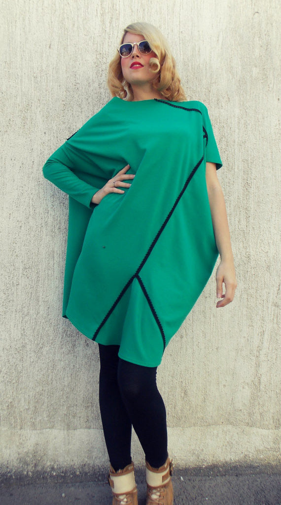 Plus Size Emerald Dress