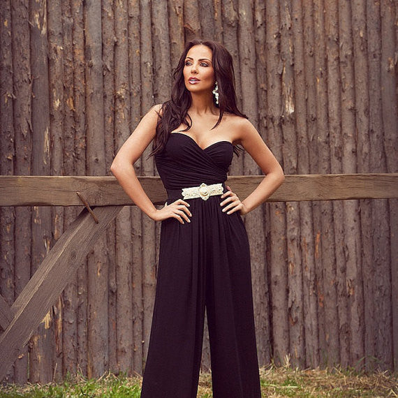 Black Maxi Jumpsuit