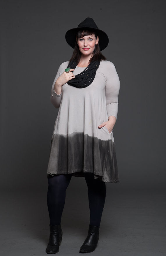 Plus size winter dress