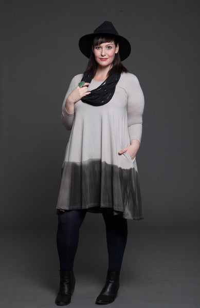 Plus size winter dress